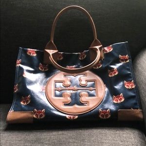 Tory Burch coated canvas tote